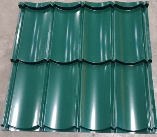GENTENG METAL GREEN 0.25